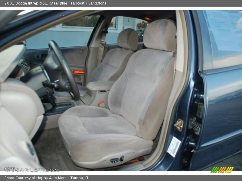 Steel Blue Pearlcoat / Sandstone 2001 Dodge Intrepid SE