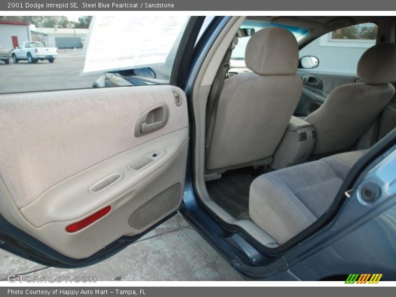 Steel Blue Pearlcoat / Sandstone 2001 Dodge Intrepid SE