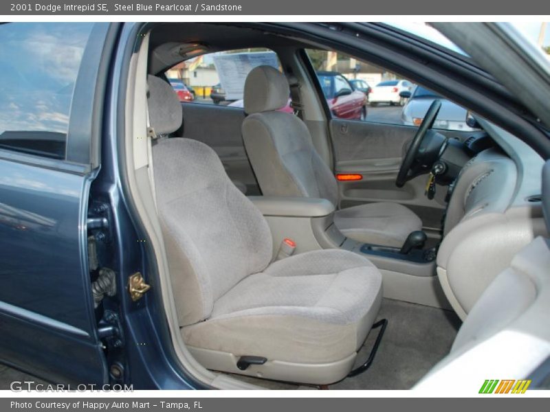 Steel Blue Pearlcoat / Sandstone 2001 Dodge Intrepid SE