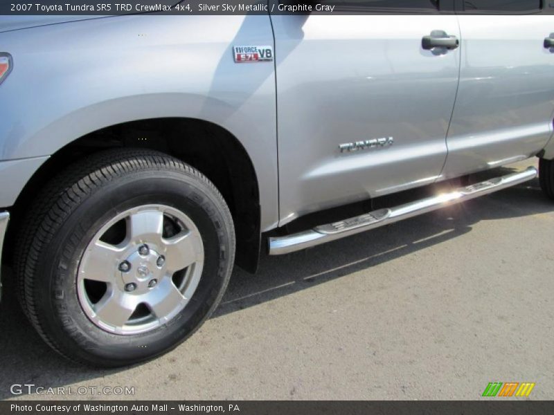 Silver Sky Metallic / Graphite Gray 2007 Toyota Tundra SR5 TRD CrewMax 4x4