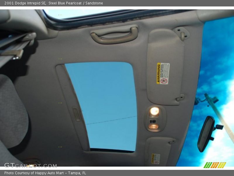 Steel Blue Pearlcoat / Sandstone 2001 Dodge Intrepid SE