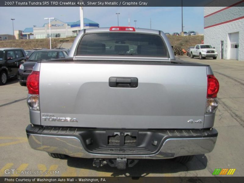 Silver Sky Metallic / Graphite Gray 2007 Toyota Tundra SR5 TRD CrewMax 4x4