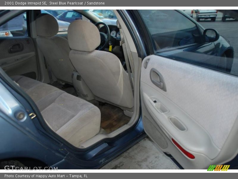Steel Blue Pearlcoat / Sandstone 2001 Dodge Intrepid SE