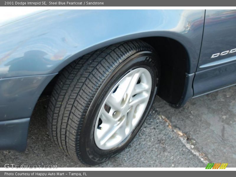 Steel Blue Pearlcoat / Sandstone 2001 Dodge Intrepid SE