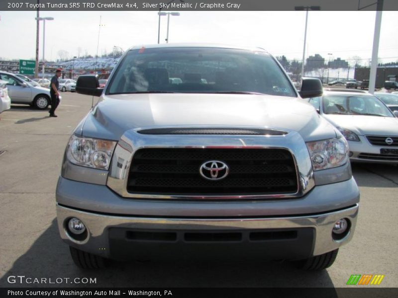 Silver Sky Metallic / Graphite Gray 2007 Toyota Tundra SR5 TRD CrewMax 4x4