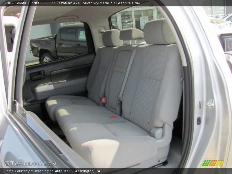 Silver Sky Metallic / Graphite Gray 2007 Toyota Tundra SR5 TRD CrewMax 4x4