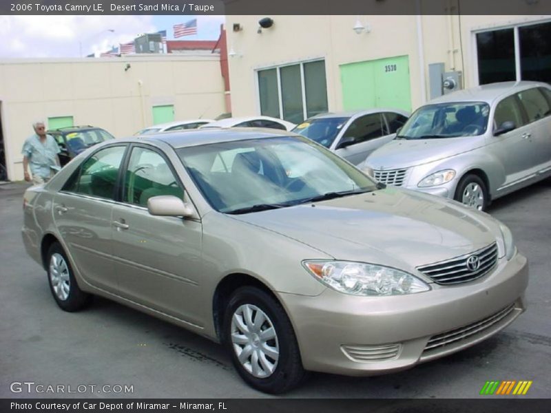 Desert Sand Mica / Taupe 2006 Toyota Camry LE