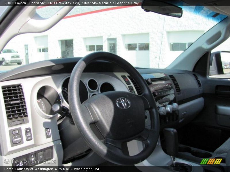 Silver Sky Metallic / Graphite Gray 2007 Toyota Tundra SR5 TRD CrewMax 4x4