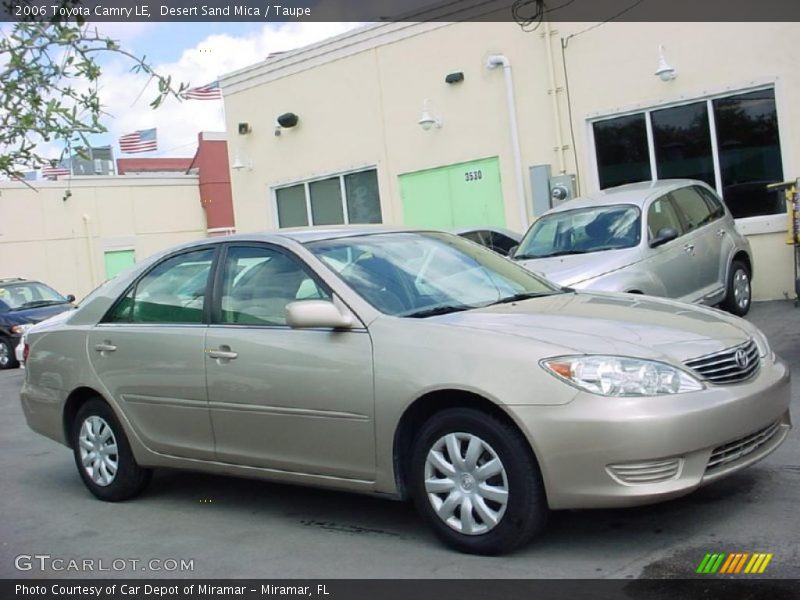 Desert Sand Mica / Taupe 2006 Toyota Camry LE