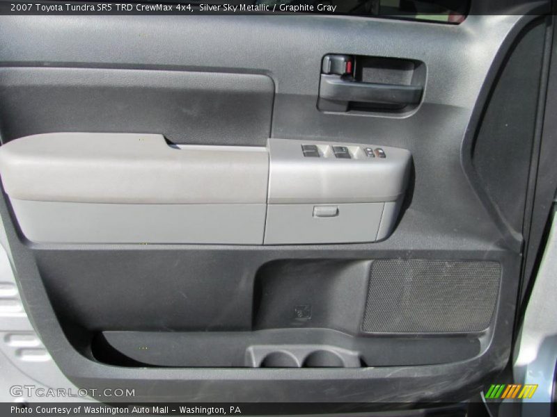 Silver Sky Metallic / Graphite Gray 2007 Toyota Tundra SR5 TRD CrewMax 4x4