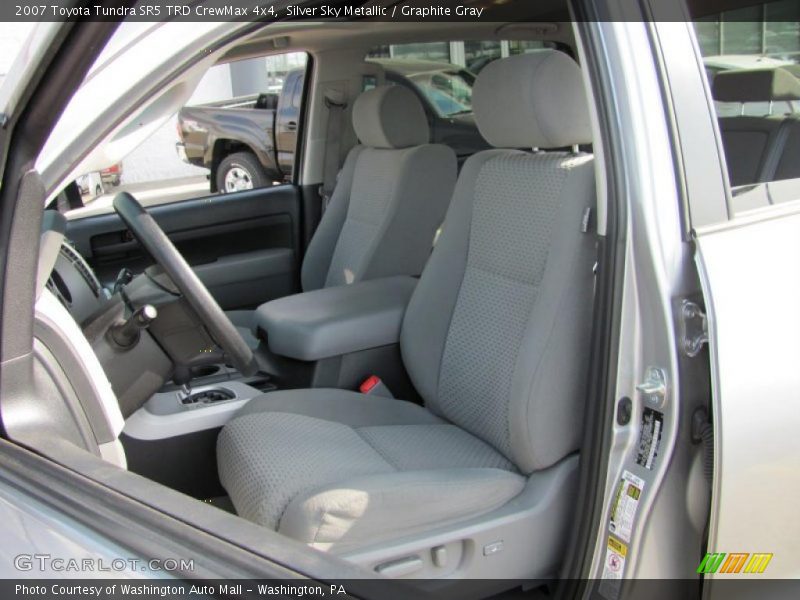 Silver Sky Metallic / Graphite Gray 2007 Toyota Tundra SR5 TRD CrewMax 4x4