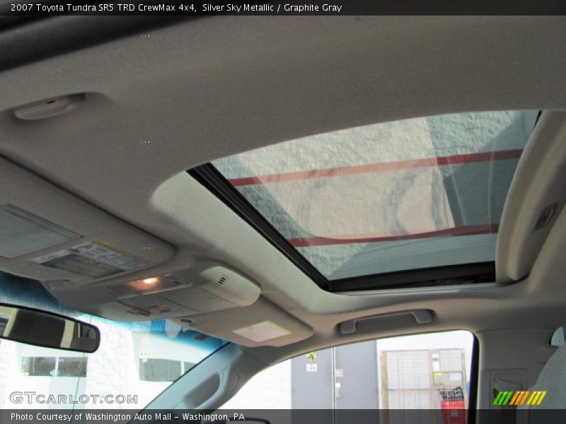 Silver Sky Metallic / Graphite Gray 2007 Toyota Tundra SR5 TRD CrewMax 4x4