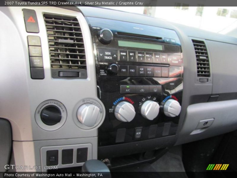 Silver Sky Metallic / Graphite Gray 2007 Toyota Tundra SR5 TRD CrewMax 4x4