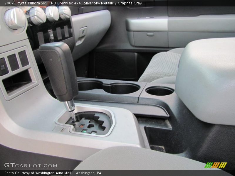 Silver Sky Metallic / Graphite Gray 2007 Toyota Tundra SR5 TRD CrewMax 4x4