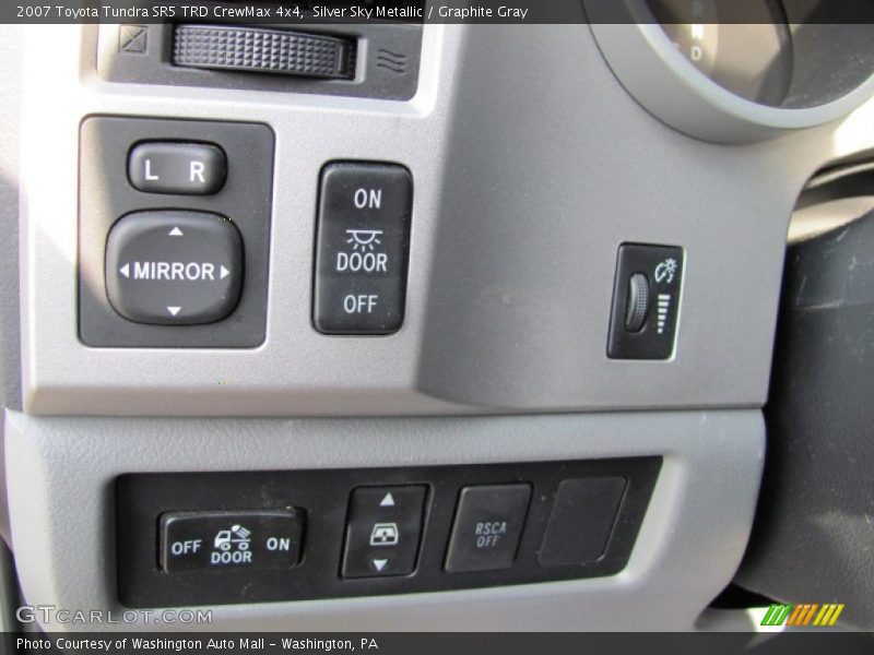 Silver Sky Metallic / Graphite Gray 2007 Toyota Tundra SR5 TRD CrewMax 4x4