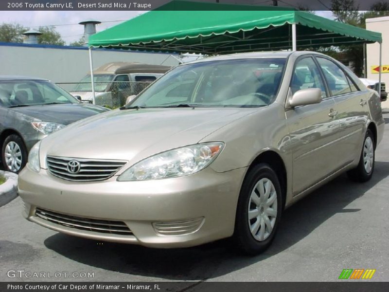 Desert Sand Mica / Taupe 2006 Toyota Camry LE