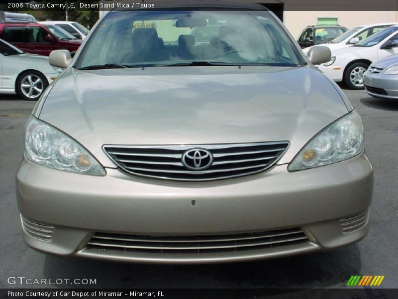 Desert Sand Mica / Taupe 2006 Toyota Camry LE