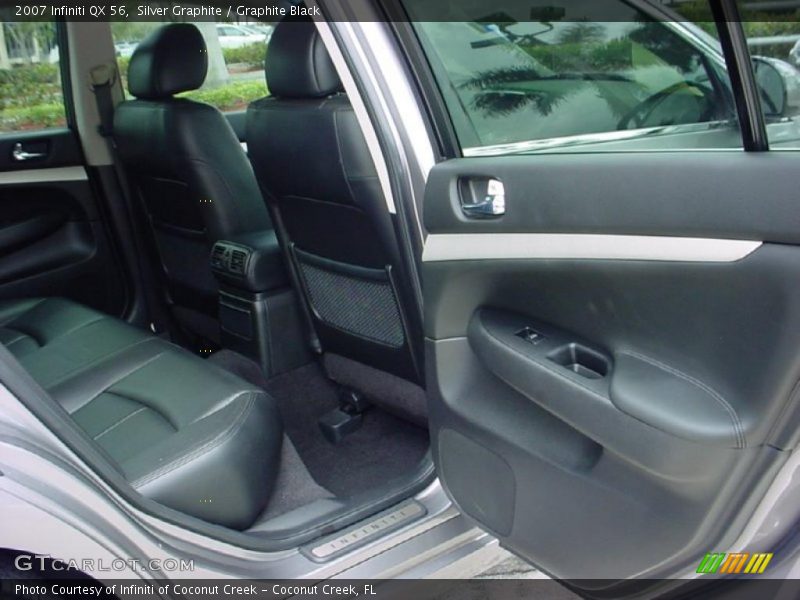 Silver Graphite / Graphite Black 2007 Infiniti QX 56