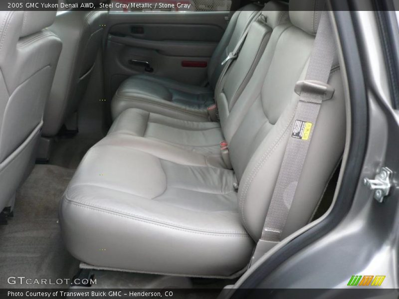 Steel Gray Metallic / Stone Gray 2005 GMC Yukon Denali AWD