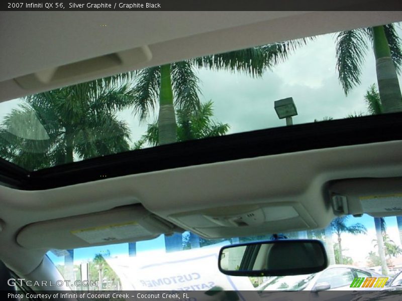 Silver Graphite / Graphite Black 2007 Infiniti QX 56