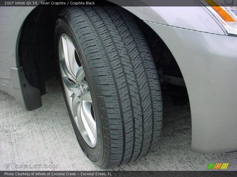 Silver Graphite / Graphite Black 2007 Infiniti QX 56