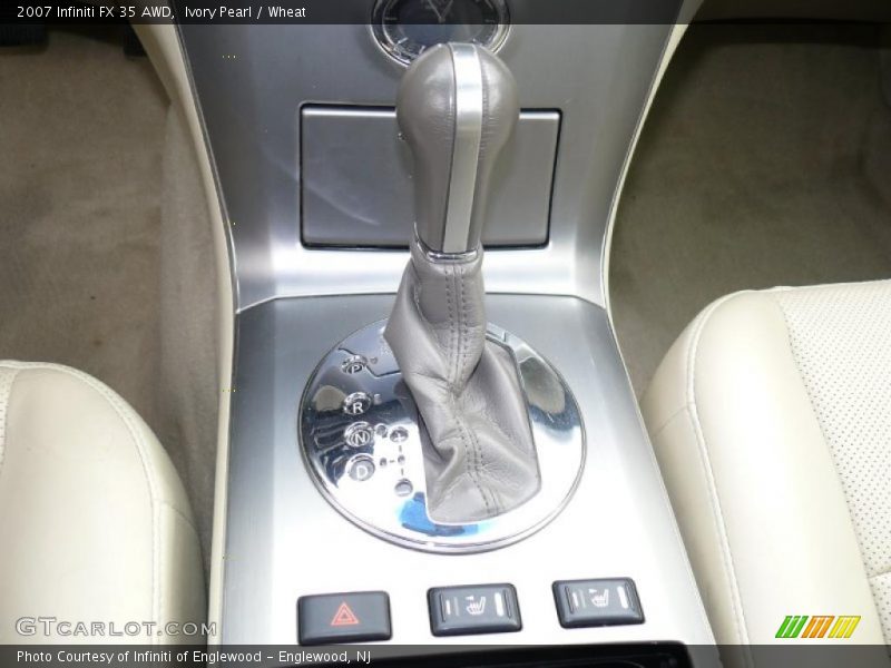 Ivory Pearl / Wheat 2007 Infiniti FX 35 AWD