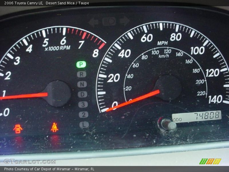 Desert Sand Mica / Taupe 2006 Toyota Camry LE