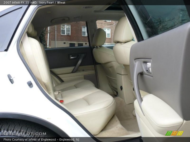Ivory Pearl / Wheat 2007 Infiniti FX 35 AWD
