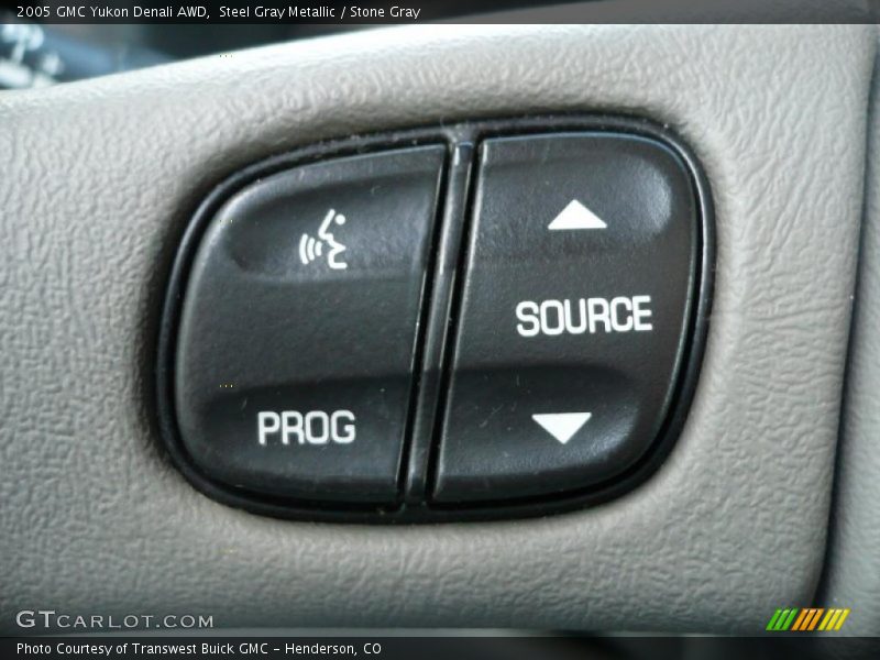 Steel Gray Metallic / Stone Gray 2005 GMC Yukon Denali AWD