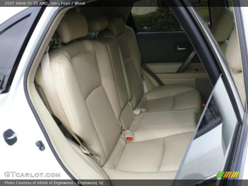 Ivory Pearl / Wheat 2007 Infiniti FX 35 AWD