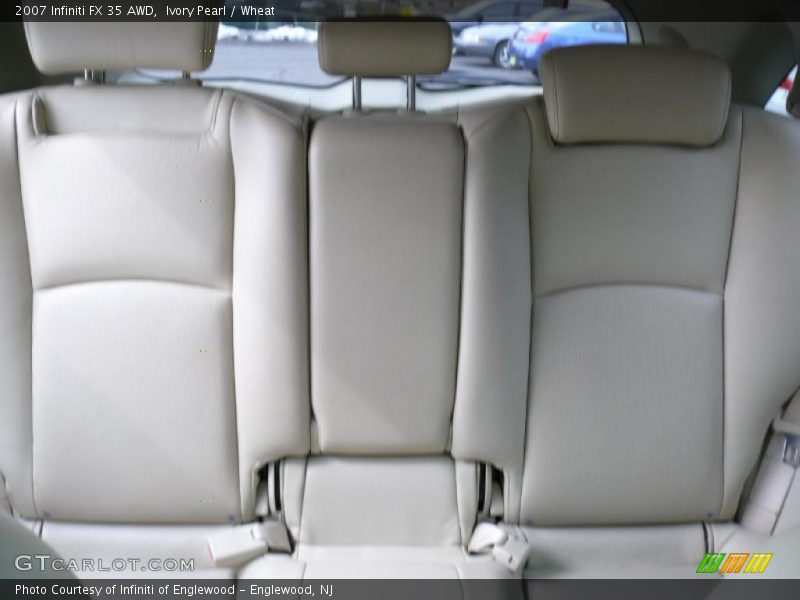 Ivory Pearl / Wheat 2007 Infiniti FX 35 AWD