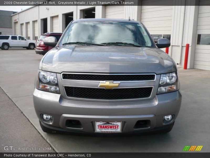 Greystone Metallic / Light Titanium/Dark Titanium 2009 Chevrolet Suburban LT 4x4