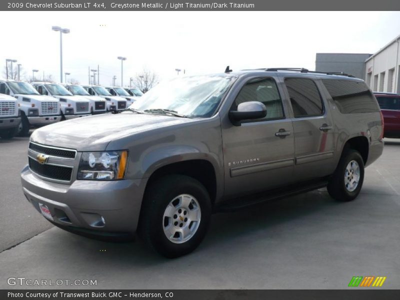 Greystone Metallic / Light Titanium/Dark Titanium 2009 Chevrolet Suburban LT 4x4