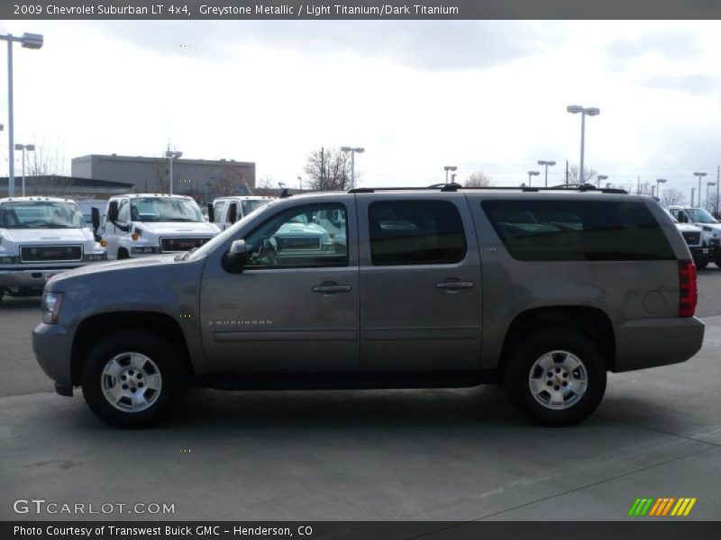 Greystone Metallic / Light Titanium/Dark Titanium 2009 Chevrolet Suburban LT 4x4