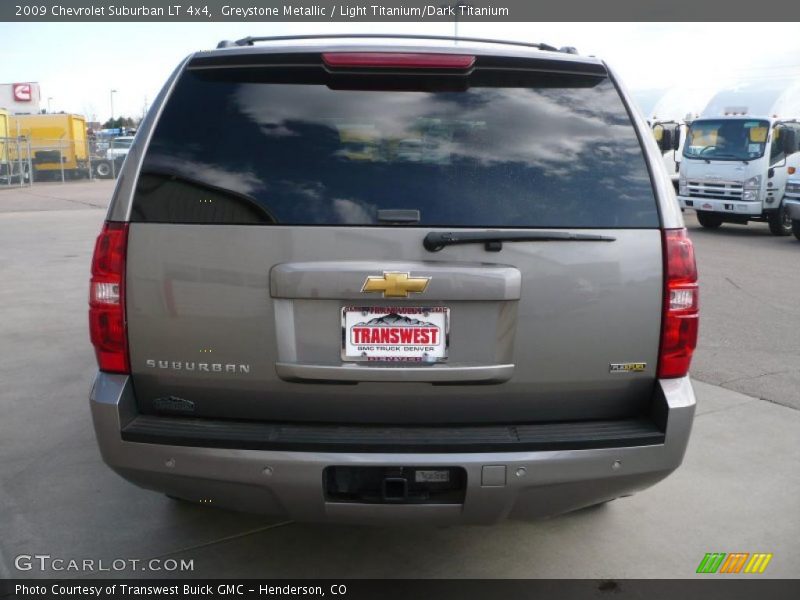 Greystone Metallic / Light Titanium/Dark Titanium 2009 Chevrolet Suburban LT 4x4