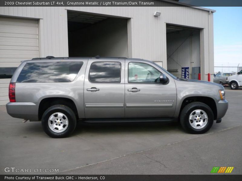 Greystone Metallic / Light Titanium/Dark Titanium 2009 Chevrolet Suburban LT 4x4