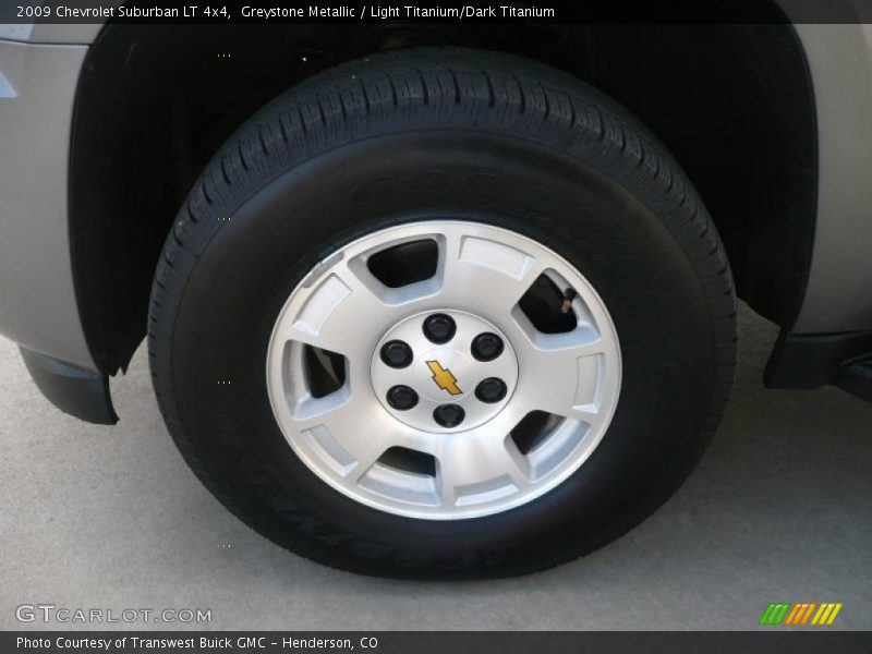 Greystone Metallic / Light Titanium/Dark Titanium 2009 Chevrolet Suburban LT 4x4