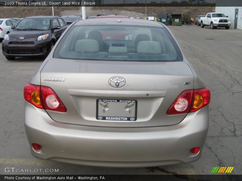 Desert Sand Mica / Bisque 2009 Toyota Corolla LE