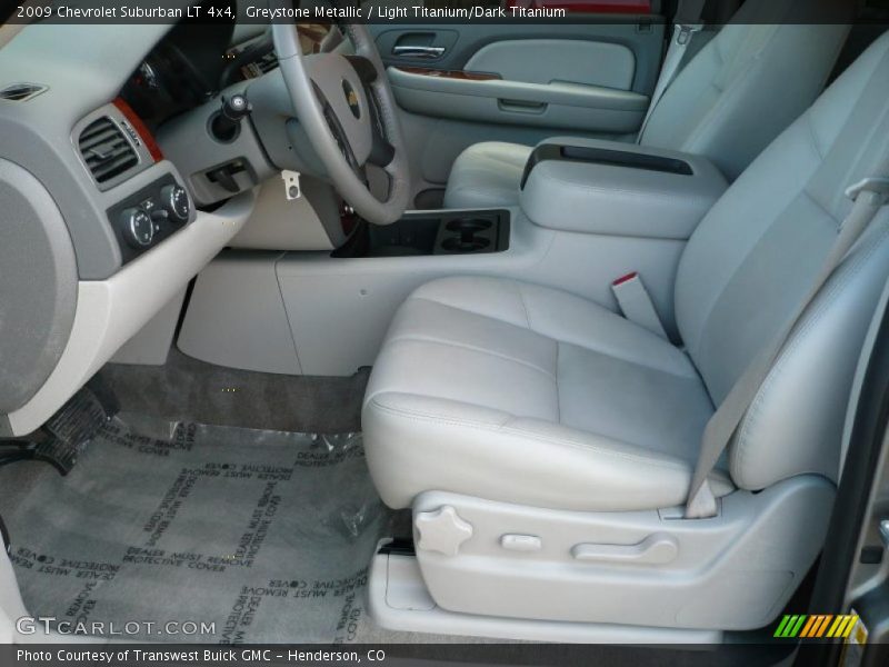 Greystone Metallic / Light Titanium/Dark Titanium 2009 Chevrolet Suburban LT 4x4