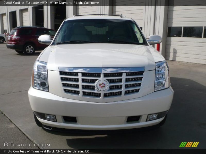White Diamond / Light Cashmere 2008 Cadillac Escalade AWD