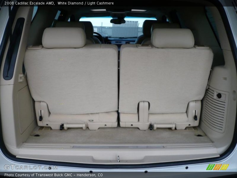 White Diamond / Light Cashmere 2008 Cadillac Escalade AWD
