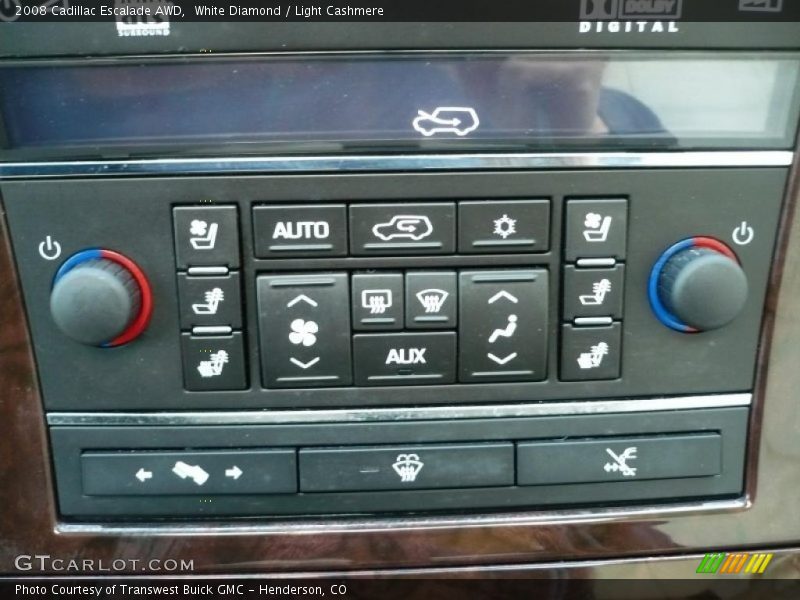 White Diamond / Light Cashmere 2008 Cadillac Escalade AWD