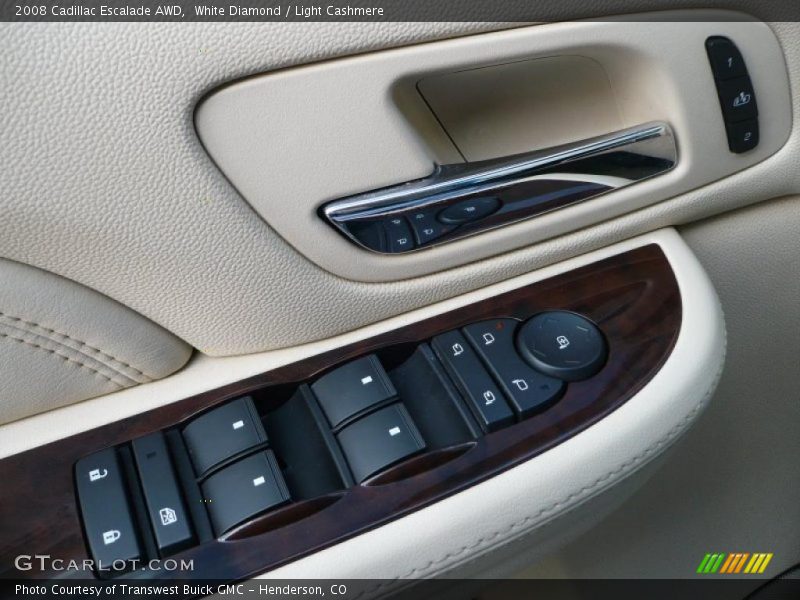 White Diamond / Light Cashmere 2008 Cadillac Escalade AWD