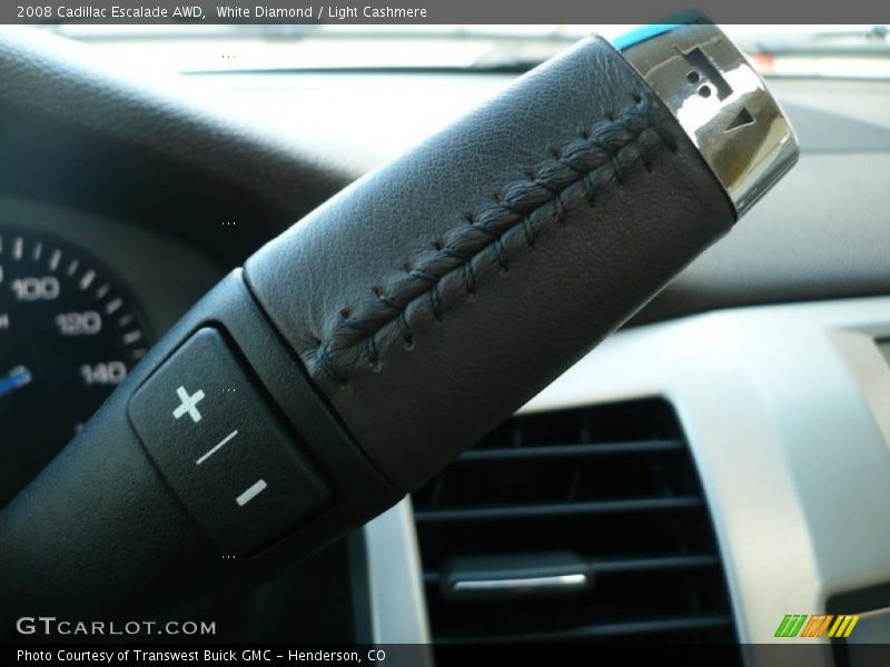 White Diamond / Light Cashmere 2008 Cadillac Escalade AWD