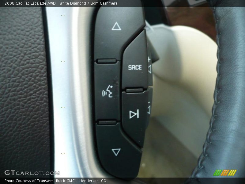 White Diamond / Light Cashmere 2008 Cadillac Escalade AWD