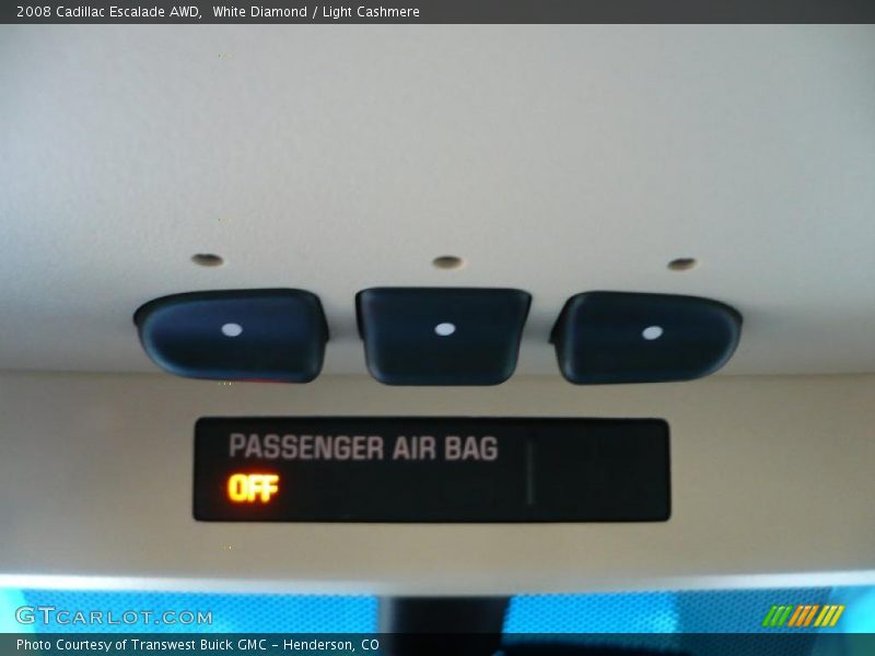 White Diamond / Light Cashmere 2008 Cadillac Escalade AWD