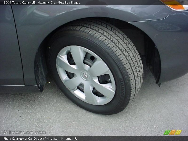 Magnetic Gray Metallic / Bisque 2008 Toyota Camry LE
