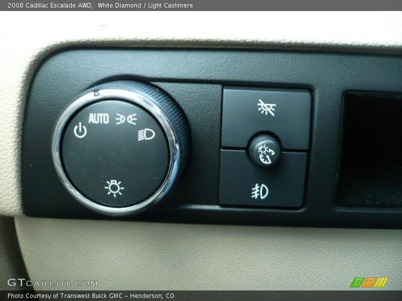 White Diamond / Light Cashmere 2008 Cadillac Escalade AWD