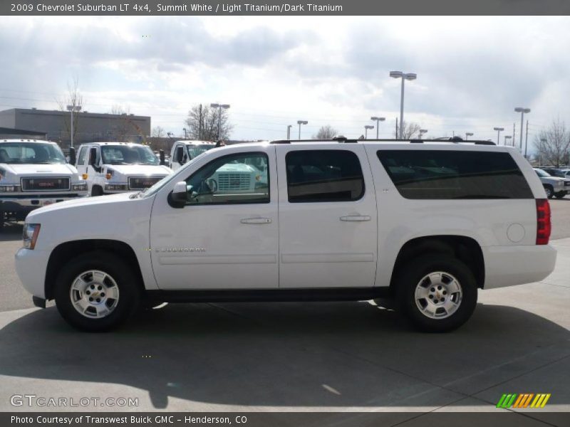 Summit White / Light Titanium/Dark Titanium 2009 Chevrolet Suburban LT 4x4