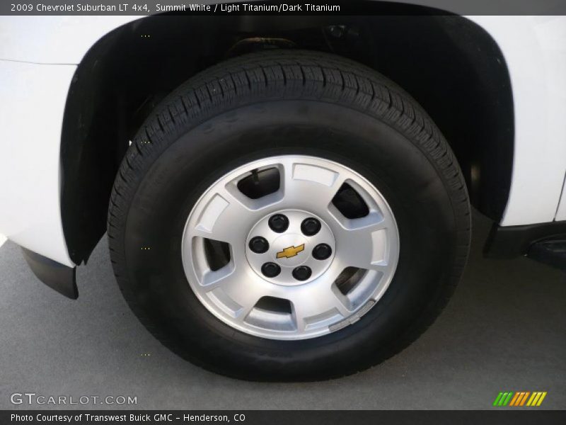 Summit White / Light Titanium/Dark Titanium 2009 Chevrolet Suburban LT 4x4